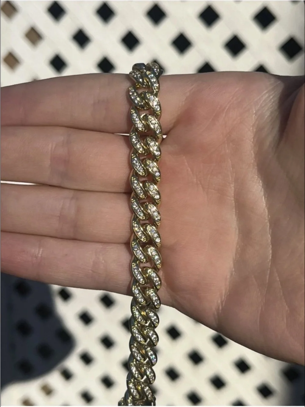 Harlembling Cuban links bracelet